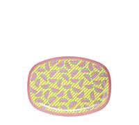 Rectangular Melamine Plate with Watermelon Print by Rice
