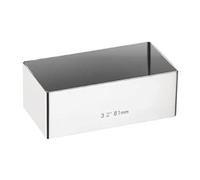 Rectangular Mini Gateaux Mould 8x4cm
