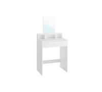Rectangular Mirror Dressing Table, White / 60W x 127H cm