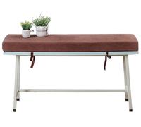 Rectangular Non-Slip Bench Cushion Pad for Indoor/Outdoor Furniture 39/59/70 x 12 Inch Comfortable Deck Chair Seat Cushion (Coffee 39x12x2in)