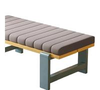 Rectangular Non Slip Bench Cushion Pad with Zipper