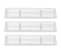 Rectangular Oil Collection Box, Range Hood Oil Cup, 3 Pieces, for Kitchen, Home and Restaurant