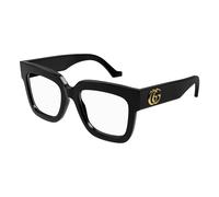 Rectangular Optical Frame - female - Gucci - Glasses - Black - 52 MM - Accessories 52 MM