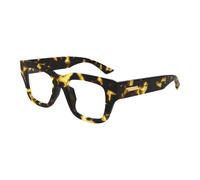 Rectangular Optical Frame - unisex - Bottega Veneta - Glasses - Brown - 50 MM - Accessories 50 MM