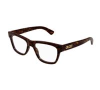Rectangular Optical Frame - unisex - Gucci - Glasses - Brown - 52 MM - Accessories 52 MM