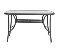 Rectangular Outdoor Dining Table with/without Folding Chairs