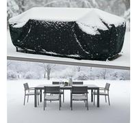 Rectangular Outdoor Garden Patio Furniture Set Cover Garden Table Covers 420D Waterproof Windproof Weatherproof & Anti-UV Outdoor Patio Table Cover Winterproof - 100x60x40cm/LxWxH