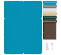 Rectangular Outdoor Sunshade 3x8.5m 95% UV Protection Canopy with Mounting Kit for Pool Garden Villa Greenhouse - Blue Outdoor Awning Waterproof & Durable