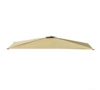 -Rectangular Parasol Replacement Canopy 2.5x1. Weather-Resistant Polyester Roof Cover for Garden Patio Outdoor Sunshade Frame Not Included(Yellow)