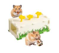 Rectangular Pet Resting, Dwarf Tube Toy, Professional Hamster Tube 175g for Hamster Gerbil Hedgehog Chinchilla Bunny Ferret Guinea Professional Pet Supplies Small Animal Maintenance Gear
