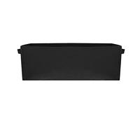 Rectangular Plant Bag Vegetable, Plant Bag Non-woven fabrics Planting Square Bag Garden with Two Sizes for Flower Potato Tomato Carrot Black (60 * 30 * 20cm)