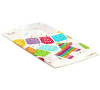 Unique Rectangular Plastic Table Cover 58683 - Mexican Fiesta Print 54" x 84"