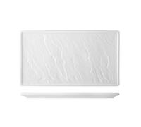 Rectangular Plate In Porcelain, 26X15 Cm, White H&H