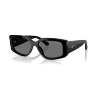 Rectangular Polarized Sunglasses Bold Style - female - VOGUE - Sunglasses - Black - 54 MM - Accessories 54 MM