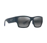 Rectangular Polarized Sunglasses Kaolu Blue - unisex - Maui Jim - Sunglasses - Blue - 57 MM - Accessories 57 MM