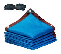 Rectangular Pool Cover, Fine Mesh Outdoor Cover with Grommets & Leaf Netting for Debris Protection, 1x1m (3.3x3.3ft) - Keeps Leaves & Debris Out of Your Pool