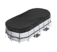Rectangular Pool Cover for Above Ground Pools with Protective UV Shield, Reduced Water Evaporation, and Accessories to Keep Cover Secure (8 * 14ft)