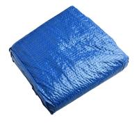 Rectangular Pool Cover for Frame Pools - PE Woven Fabric, Tight-Fitting with Drawstring Closure, UV-Resistant & Debris-Proof - 224 x 154 cm (Blue)(400x211cm)