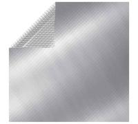 vidaXL Rectangular Pool Cover 600X400cm Pe Silver