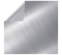 vidaXL Pool Cover Silver 450x220 cm PE UK HOT