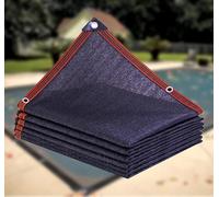 Rectangular Pool Leaf Net Cover Fine Mesh Debris Prevention Heavy-Duty Pool Safety Cover with Rope for 4x6m (13x19.6ft) Pool - Keep Leaves Out!