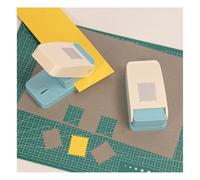 Rectangular Postage Stamp Punch, 1x0.8inch Stamp Hole Puncher for Crafting Scrapbooking DIY Scrapbooking Journaling Card Making Paper Punch (1pc*Square)