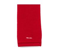 Rectangular Ribbed Knit Scarf - female - Stine Goya - Winter Scarves - Red - ONE SIZE - Accessories ONE SIZE