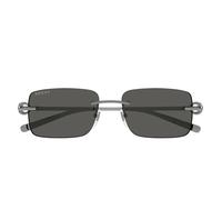 Rectangular Rimless Sunglasses - unisex - Gucci - Sunglasses - Gray - 55 MM - Accessories 55 MM