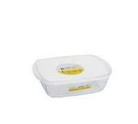 Rectangular Roaster & Lid 2.5l - This Dish Is Truly Versatile And No Home Should Be Without One - Thermal Shock 220°C, Glass Dish, Plastic Lid