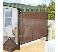 Rectangular Shade Cloth 8m x 10mUV Resistant Garden & Terrace Sun Shade Screen for Patio Balcony & Plant ProtectionCanopy for Ultimate Sun Protection
