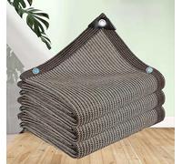 Rectangular Shade Sail 3x5m - Outdoor Canopy, UV Protection, Heat Resistant, Military Brown, Ideal for Pergolas, Patios, Gardens, and Decks