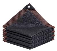 Rectangular Shade Sail 3x6m - 90% UV Protection Sunshade Canopy for Balcony & GardenAnti-Hail Netting Black Outdoor Shade Tarp