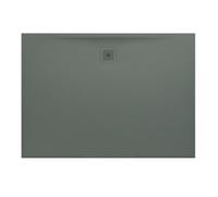 Rectangular Shower Tray Laufen PRO long side evacuation 1400x1000x30mm Concrete Grey