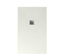 Rectangular Shower Tray Quare RELIEF PLUS Granite 1000x1300x30mm Moon Grey