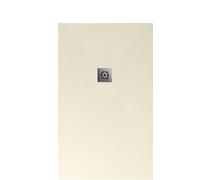 Rectangular Shower Tray Quare RELIEF PLUS Slate 800x1000x25mm Silk Grey