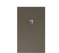 Rectangular Shower Tray Quare RELIEF PLUS Slate 1000x2100x30mm Terra