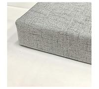 Rectangular Soft Bank Cushion for Indoor & Outdoor Use Perfect for Patio Furniture Chaise Lounge Garden Bench - 150 x 35 x 8 cm Grey