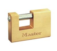 Rectangular Solid Brass Body Shutter Padlocks Master Lock Multi One Size