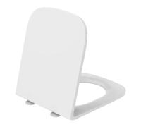 Rectangular Square Soft Close Toilet Seat Quick Release Standard Size Loo Seat Premium UF Material Easy Cleaning Easy Installation with Top Fixing & Adjustable Hinges Heavy Duty WC