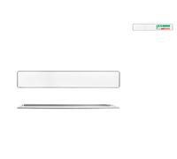 Rectangular Stainless Steel Bartender Tray 40X10 Gray Pinti Inox