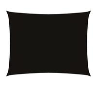 vidaXL Sunshade Sail Oxford Fabric Rectangular 5x7 m Black