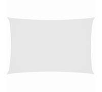 vidaXL Sunshade Sail Oxford Fabric Rectangular 4x7 m White Patio Shade Canopy