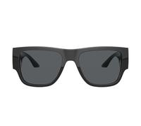 Rectangular Sunglasses Bold Style Unisex - unisex - Versace - Sunglasses - Black - 57 MM - Accessories 57 MM