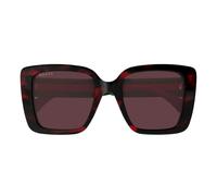 Rectangular Sunglasses - female - Gucci - Sunglasses - Brown - 54 MM - Accessories 54 MM