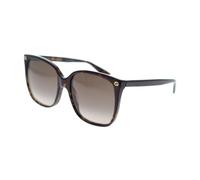 Rectangular Sunglasses - female - Gucci - Sunglasses - Brown - 57 MM - Accessories 57 MM
