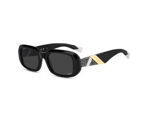 Rectangular Sunglasses - female - Missoni - Sunglasses - Black - 52 MM - Accessories 52 MM
