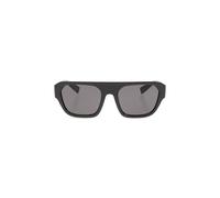 Rectangular Sunglasses - male - Dolce & Gabbana - Sunglasses - Black - 54 MM - Accessories 54 MM