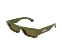 Rectangular Sunglasses - male - Gucci - Sunglasses - Green - 52 MM - Accessories 52 MM