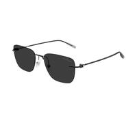 Rectangular Sunglasses - male - MONTBLANC - Sunglasses - Black - 54 MM - Accessories 54 MM