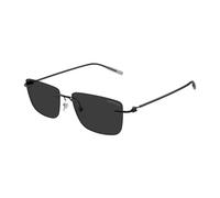 Rectangular Sunglasses - male - MONTBLANC - Sunglasses - Black - 56 MM - Accessories 56 MM